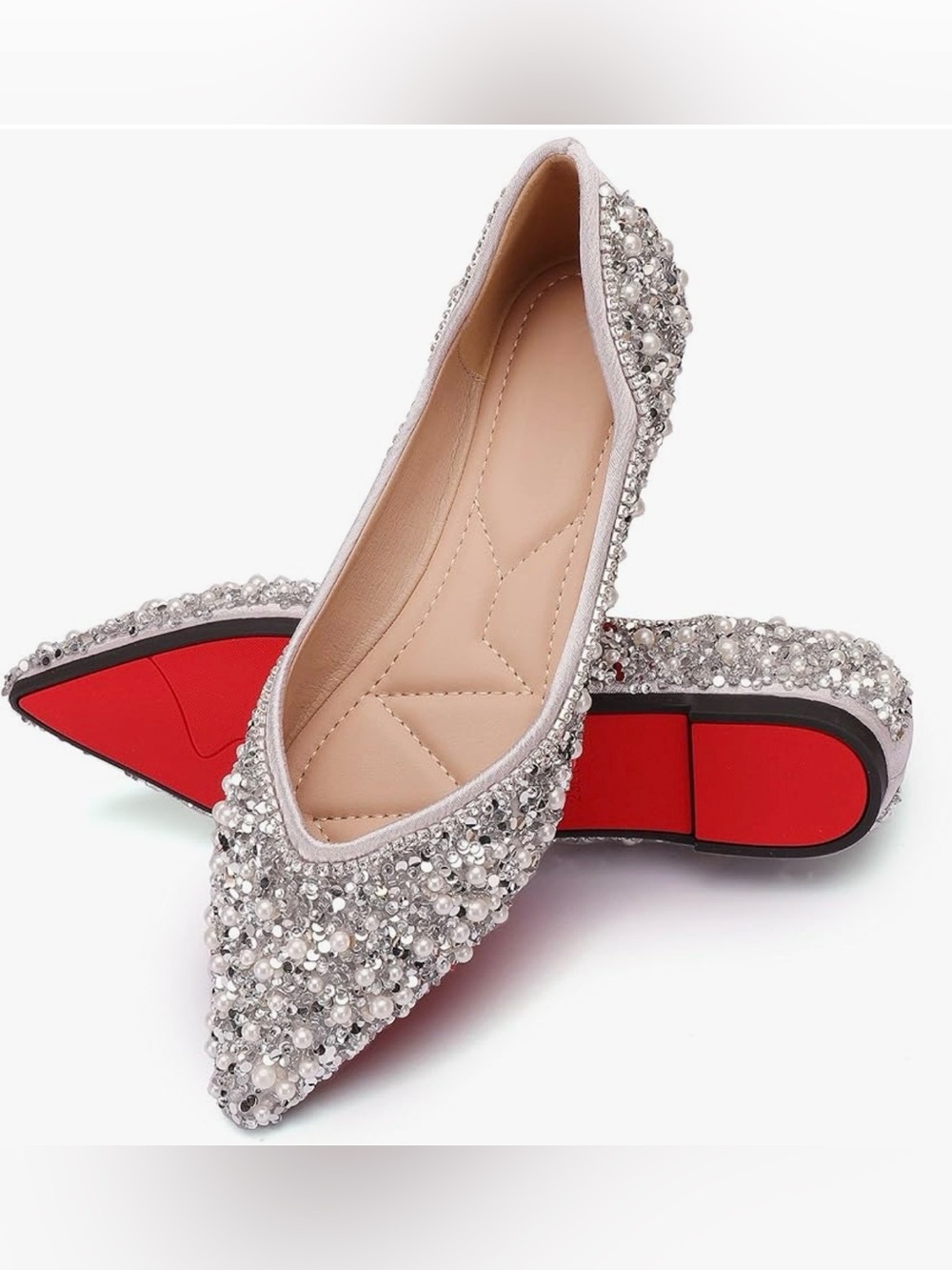 Sparkly Bling Flats ✨
